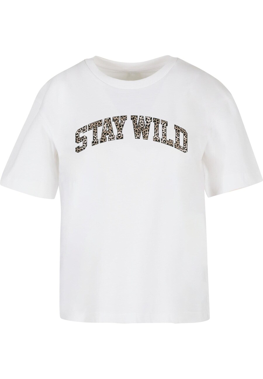 Рубашка Miss Tee Stay Wild, белый 
Рубашка Miss Tee Stay Wild, белый