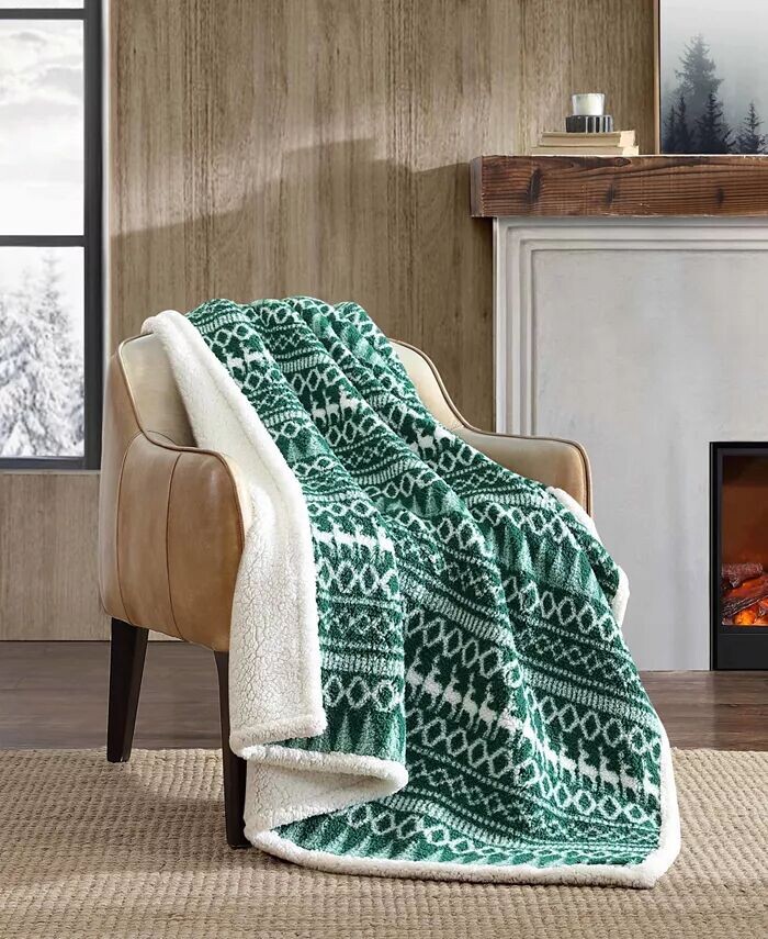 Двустороннее одеяло из искусственной овчины, 50 x 60 дюймов Eddie Bauer, мультиколор
Двустороннее одеяло из искусственной овчины, 50 x 60 дюймов Eddie Bauer, мультиколор