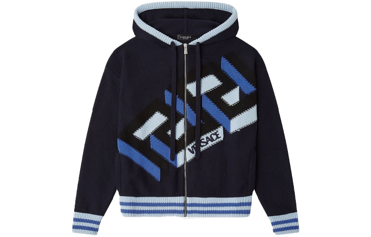 VERSACE Свитер мужской синий с капюшоном Moderate Others
VERSACE Свитер мужской синий с капюшоном Moderate Others