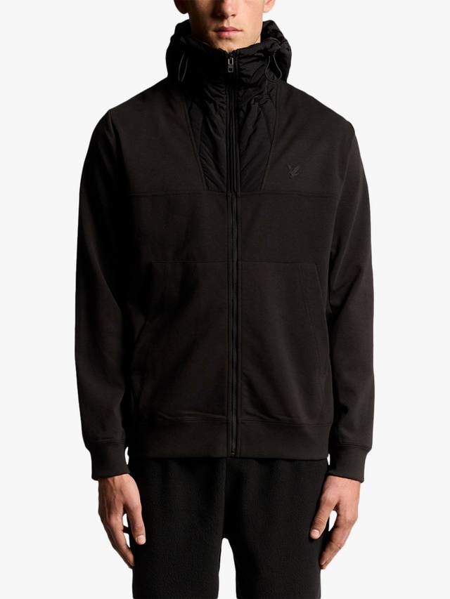 Худи с длинными рукавами из хлопковой смеси с комбинированными вставками Lyle & Scott, Black Ice
Худи с длинными рукавами из хлопковой смеси с комбинированными вставками Lyle & Scott, Black Ice