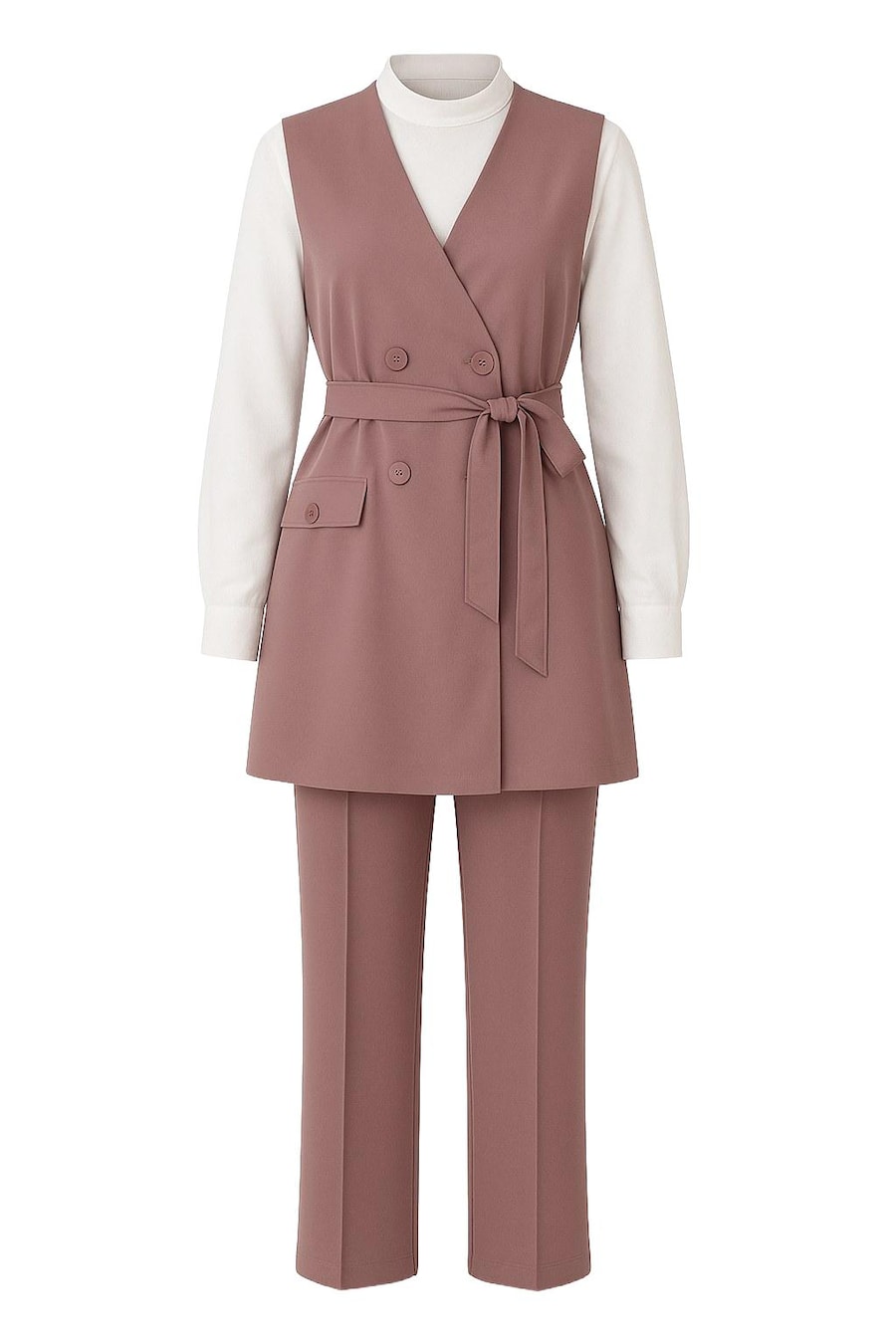 Брючный костюм MODAMIHRAM, темно-розовый
Брючный костюм MODAMIHRAM, темно-розовый