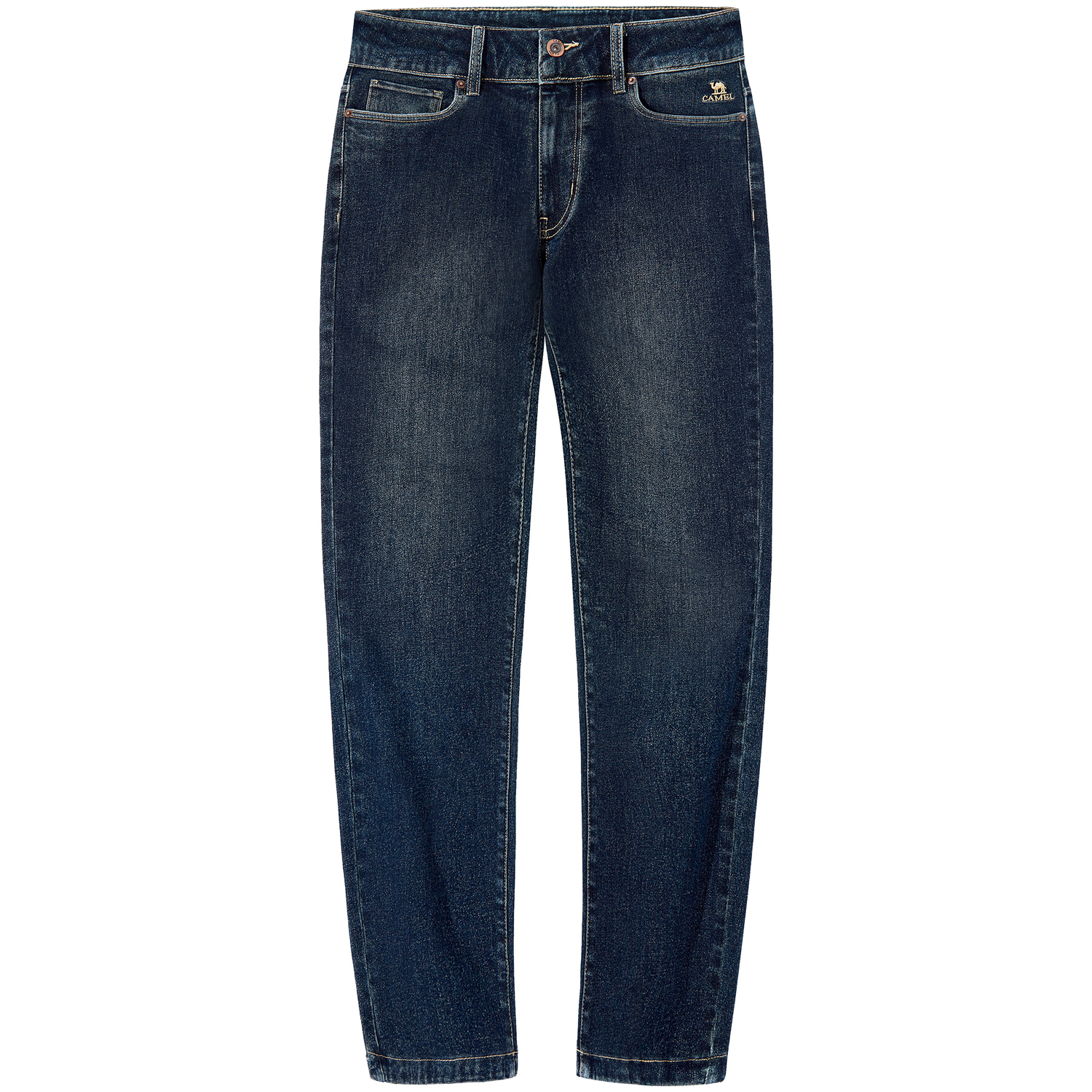 Винтажные комфортные эластичные повседневные длинные прямые джинсы с мягким драпированием мужские CAMEL, синие
Винтажные комфортные эластичные повседневные длинные прямые джинсы с мягким драпированием мужские CAMEL, синие