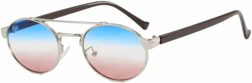 Солнцезащитные очки с защитой UV400 | Маленькая овальная оправа | Для женщин и мужчин | Для занятий спортом на открытом воздухе и вождения DSVIGF, Coffee Blue Purple
Солнцезащитные очки с защитой UV400 | Маленькая овальная оправа | Для женщин и мужчин | Для занятий спортом на открытом воздухе и вождения DSVIGF, Coffee Blue Purple