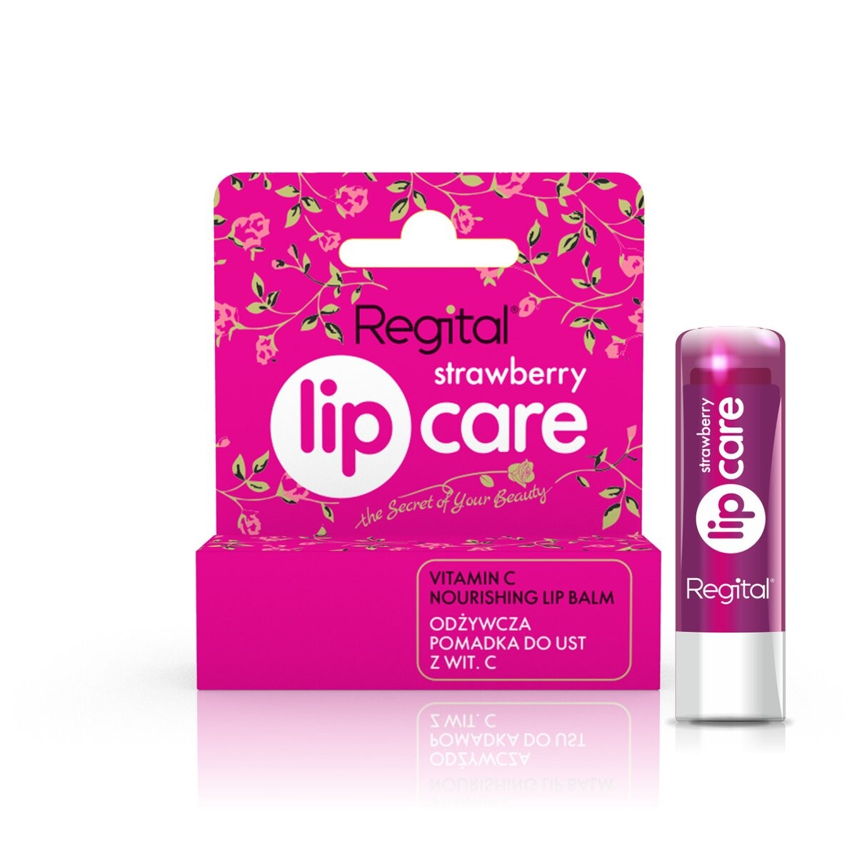 Regital, Питательная губная помада с витамином С, 4,9 г
Regital, Питательная губная помада с витамином С, 4,9 г