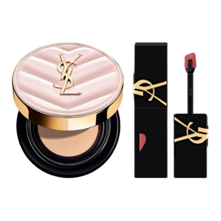 SAINT LAURENT Черный тюбик бархатный туман издание замок сердце свет блеск для губ воздушная подушка набор косметики натуральный 12g+5.5ml
SAINT LAURENT Черный тюбик бархатный туман издание замок сердце свет блеск для губ воздушная подушка набор косметики натуральный 12g+5.5ml