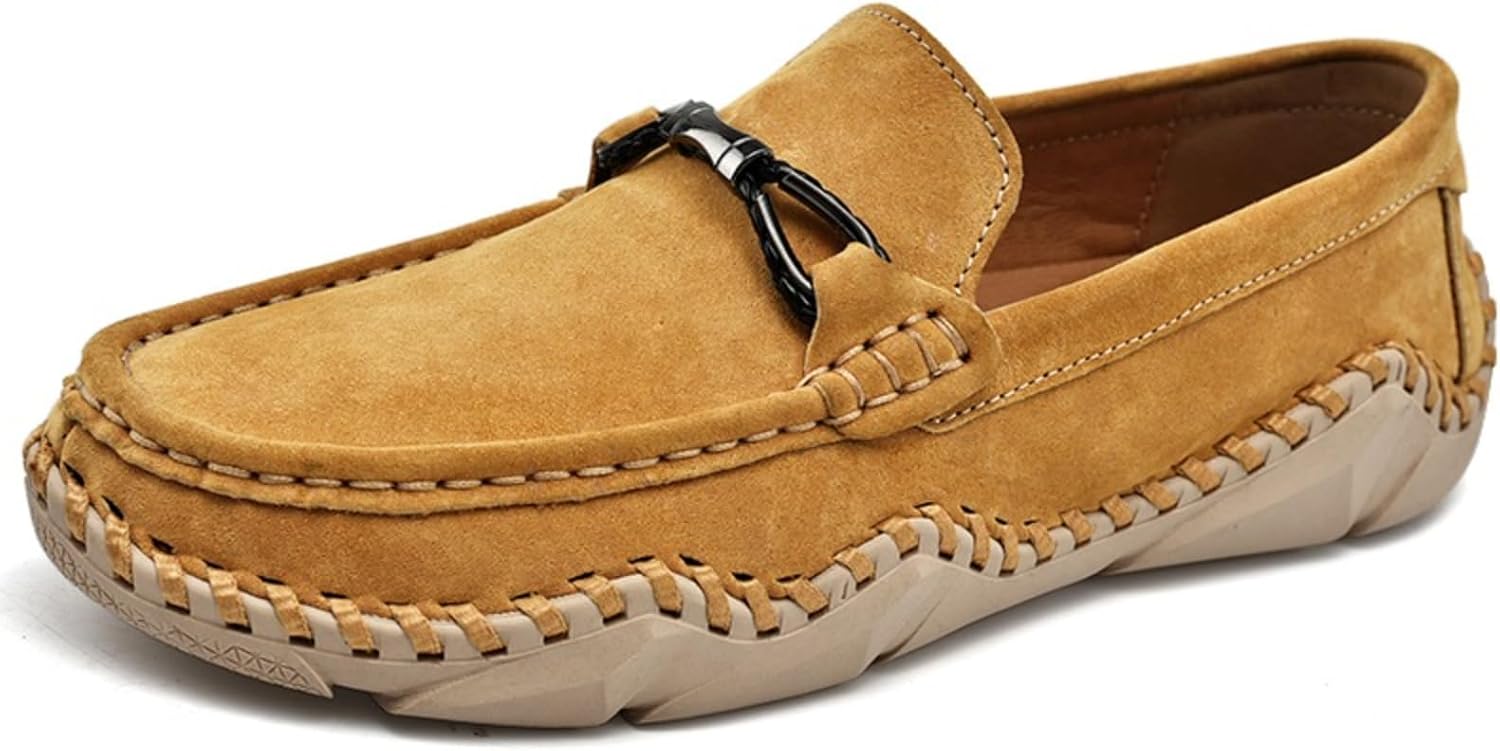 Мужские ручной работы лоферы из натуральной замши, мокасины с пряжкой, повседневные тапочки, удобная обувь с нескользящей мягкой подошвой, для всех сезонов, повседневной носки, офиса и прогулок Netehadi, желтый
Мужские ручной работы лоферы из натуральной замши, мокасины с пряжкой, повседневные тапочки, удобная обувь с нескользящей мягкой подошвой, для всех сезонов, повседневной носки, офиса и прогулок Netehadi, желтый