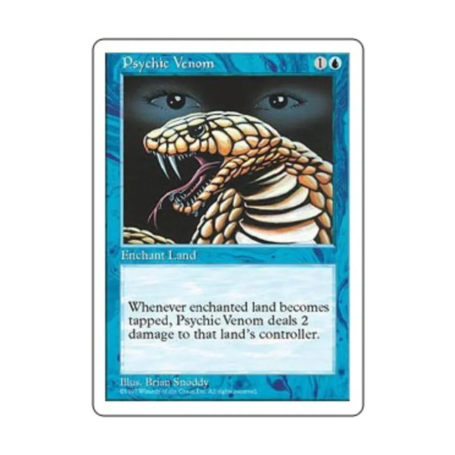 CCG Психический яд (С), MTG - 5th Edition
CCG Психический яд (С), MTG - 5th Edition