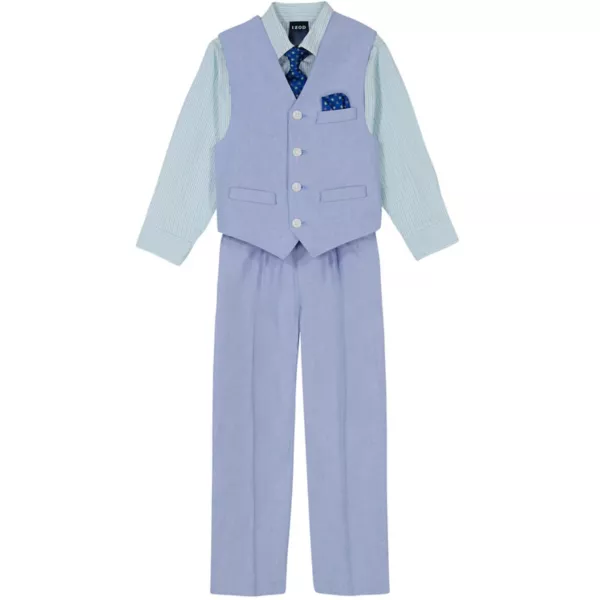 Мальчиковый комплект из 4 предметов: жилет, рубашка, брюки и галстук Oxford для возраста 4-12 лет Izod, зеленый
Мальчиковый комплект из 4 предметов: жилет, рубашка, брюки и галстук Oxford для возраста 4-12 лет Izod, зеленый