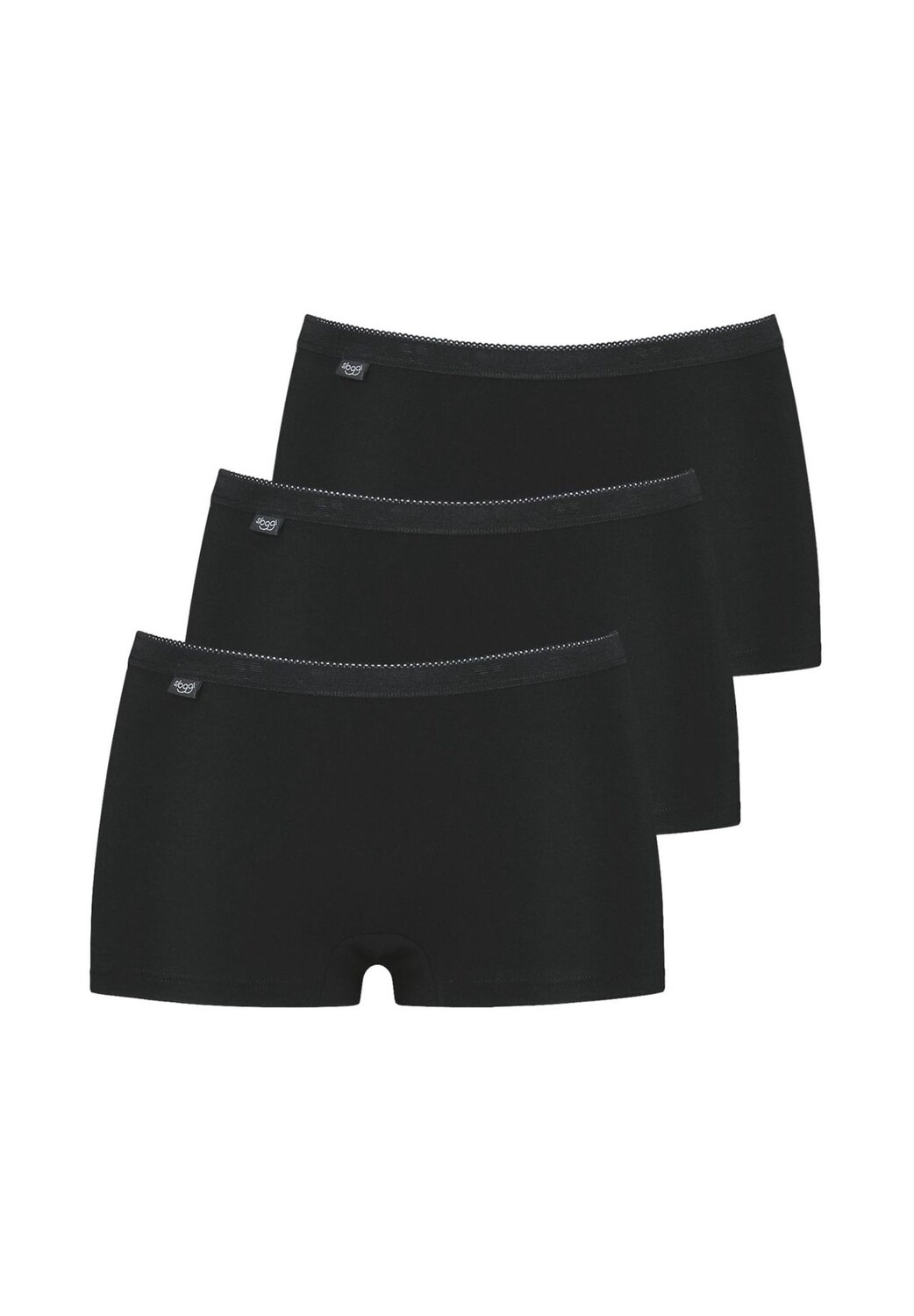 Короткие трусы, набор из 3 шт. Basic + sloggi, черный
Короткие трусы, набор из 3 шт. Basic + sloggi, черный