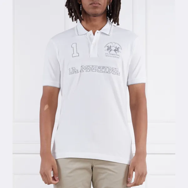 Рубашка-Поло стандартного кроя La Martina La Martina, белый 
Рубашка-Поло стандартного кроя La Martina La Martina, белый