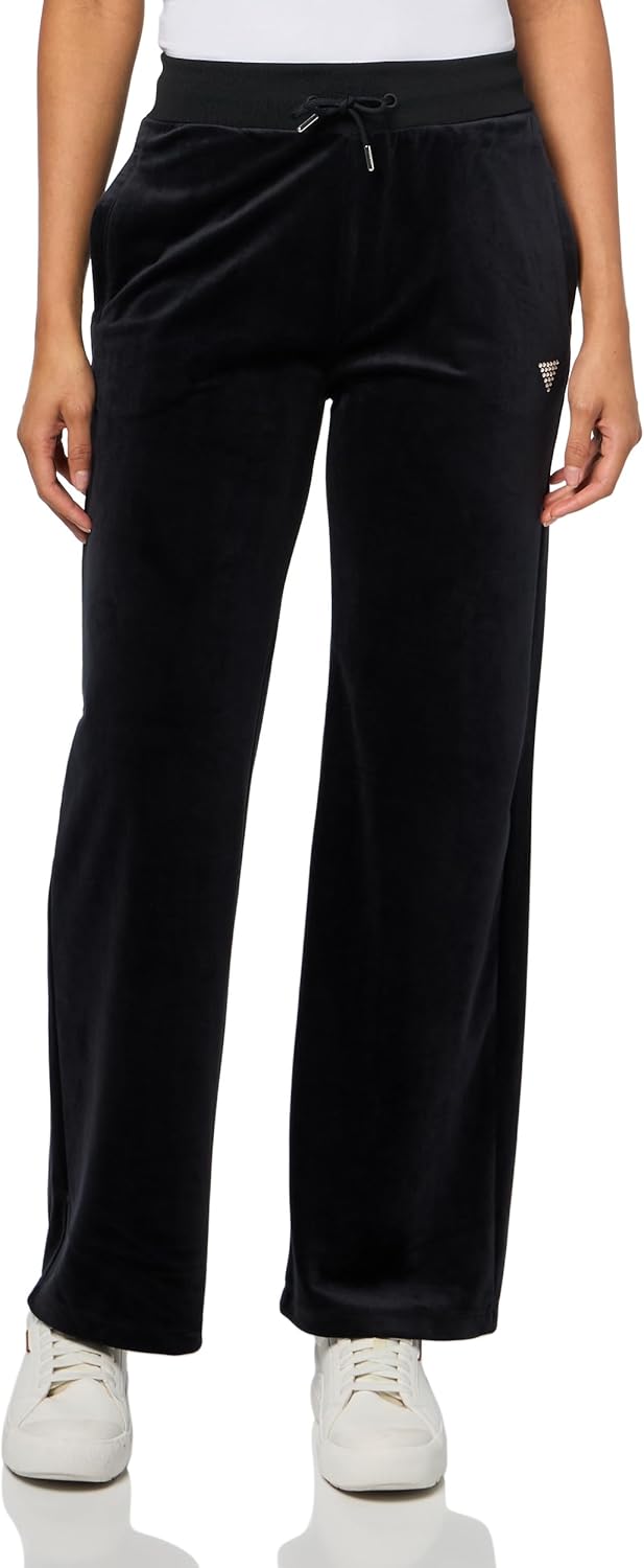 GUESS Women's Eco Couture прямые длинные брюки, Jet Black
GUESS Women's Eco Couture прямые длинные брюки, Jet Black
