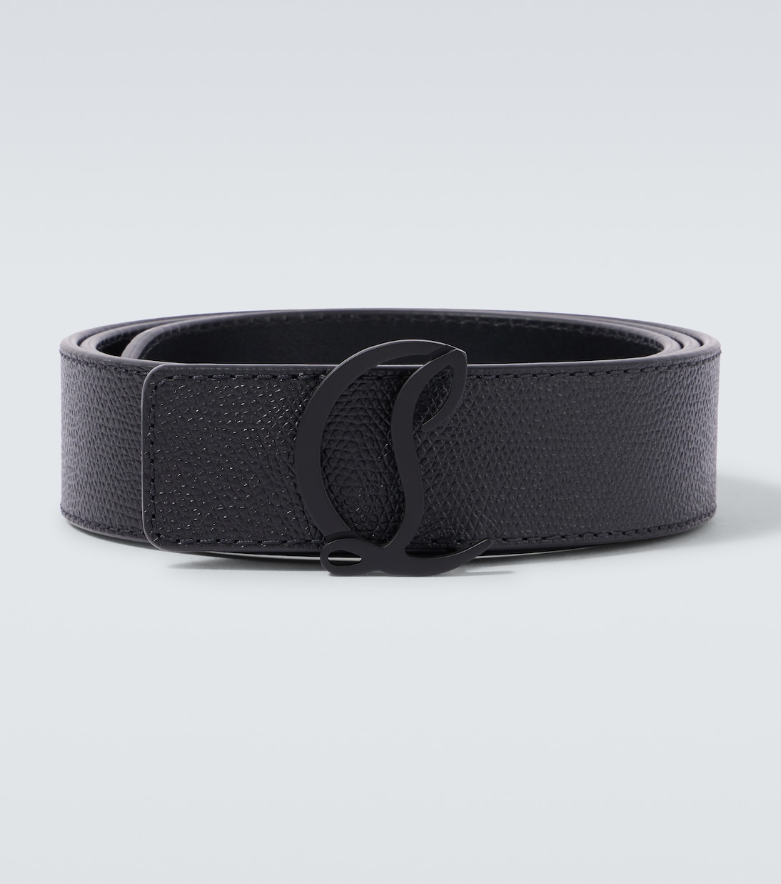 Реверсивный кожаный ремень Mooncrest Christian Louboutin, черный
Реверсивный кожаный ремень Mooncrest Christian Louboutin, черный