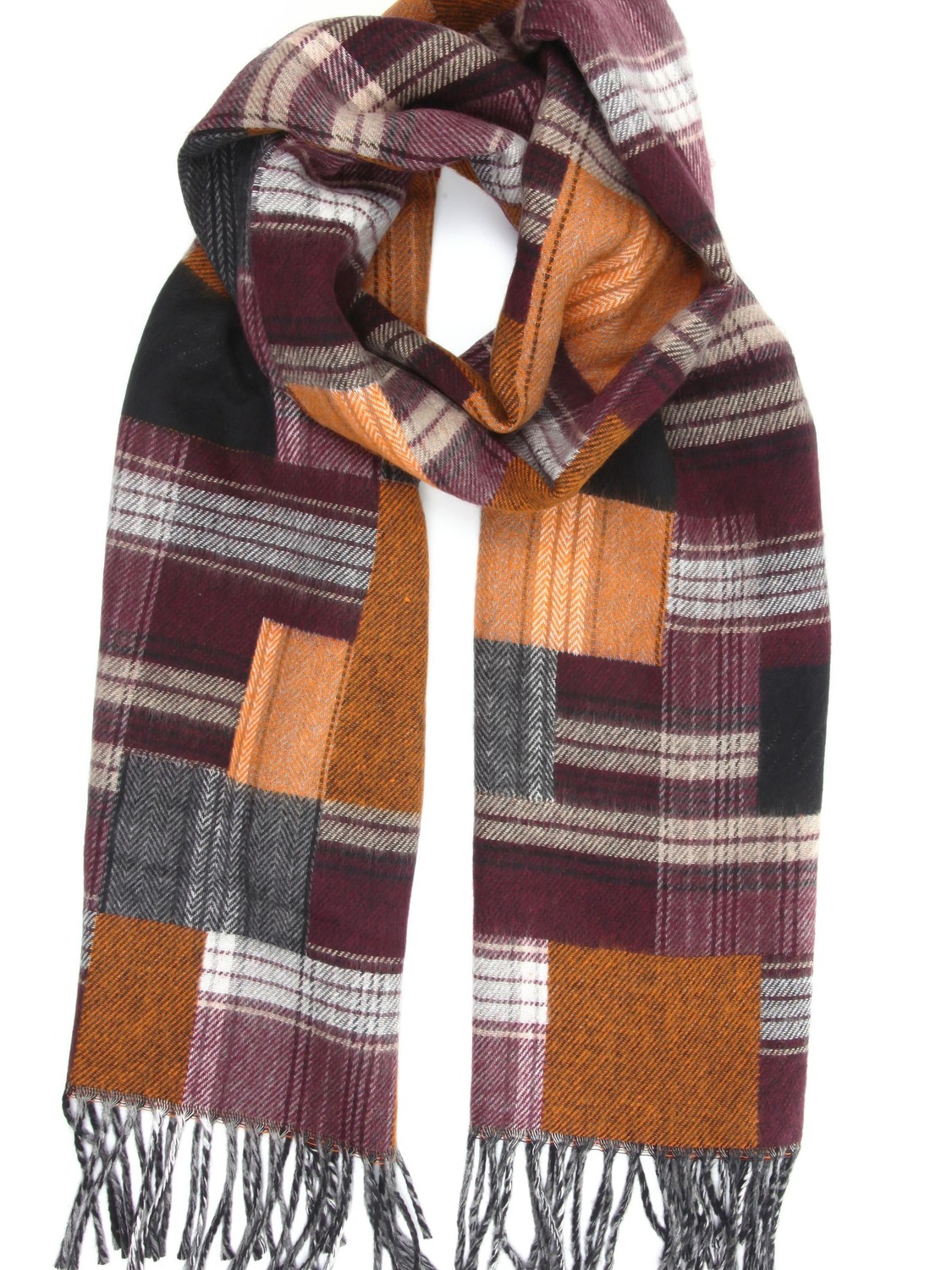 COLLEZIONE ALESSANDRO Шарф 'Claire' в цвете бордо
COLLEZIONE ALESSANDRO Шарф 'Claire' в цвете бордо