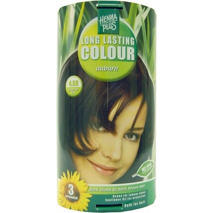 Стойкий коричневый цвет волос, Hennaplus
Стойкий коричневый цвет волос, Hennaplus