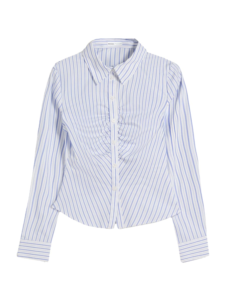 Блуза Bershka, Royal Blue
Блуза Bershka, Royal Blue