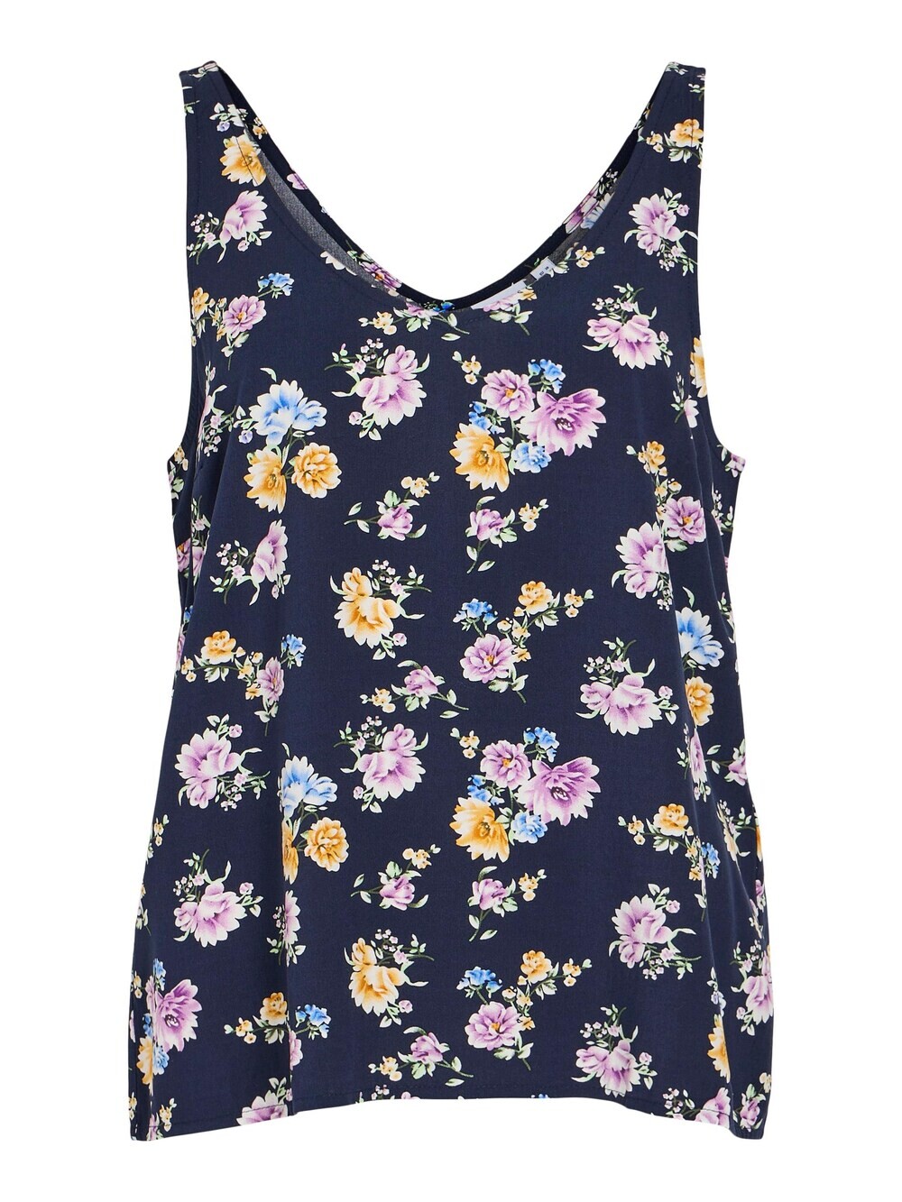 Топ VILA Lise с цветочным принтом, темно-синий
Топ VILA Lise с цветочным принтом, темно-синий