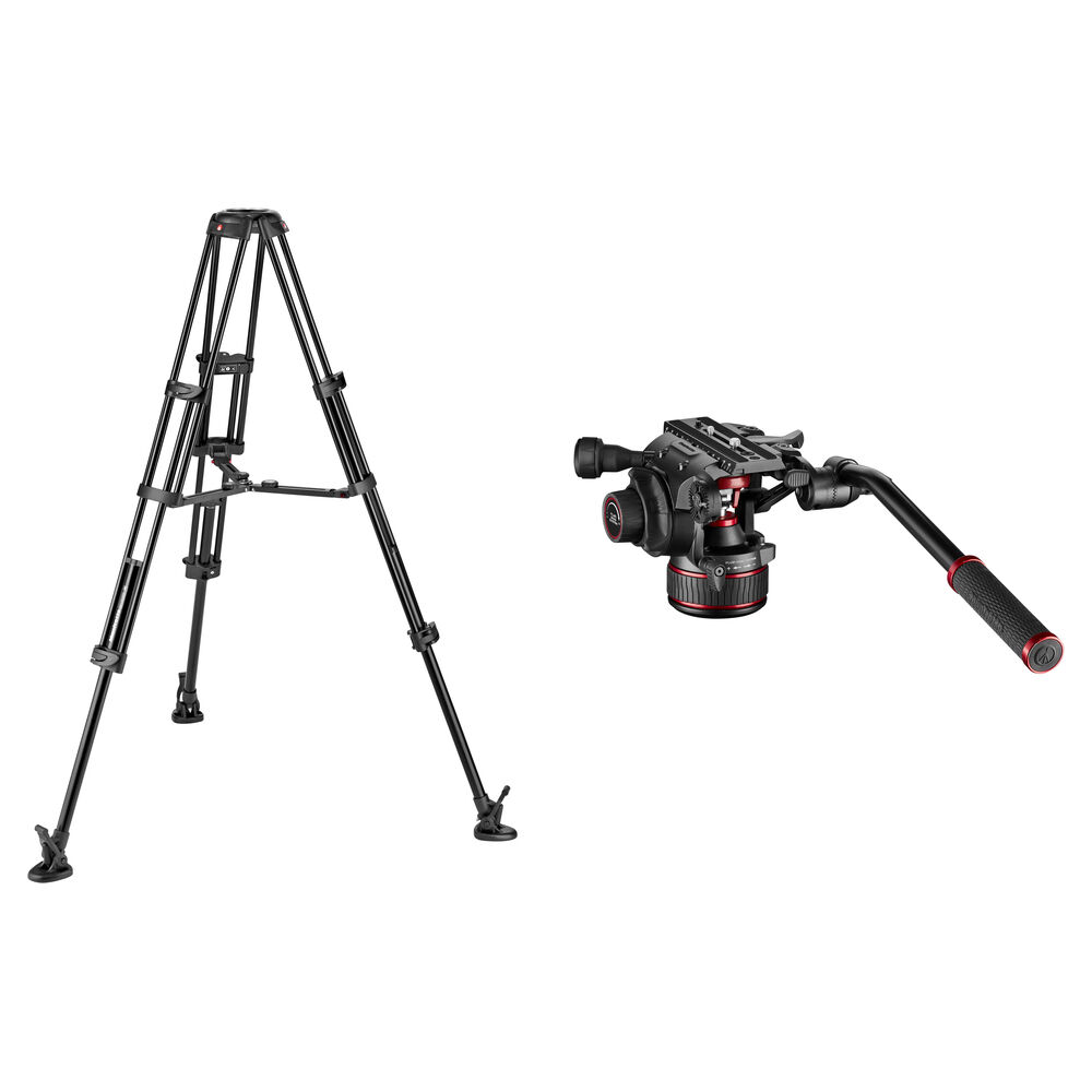 Жидкостная головка Manfrotto 608 Nitrotech и алюминиевый штатив с двумя ножками и комплектом средней растяжки
Жидкостная головка Manfrotto 608 Nitrotech и алюминиевый штатив с двумя ножками и комплектом средней растяжки