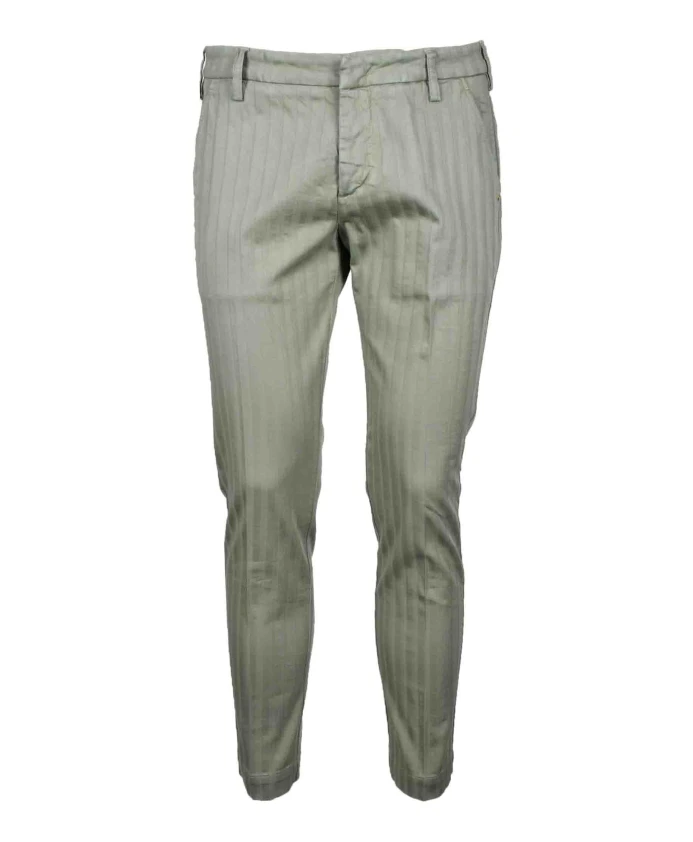 Брюки из хлопка и эластана Entre Amis, зеленый
Брюки из хлопка и эластана Entre Amis, зеленый