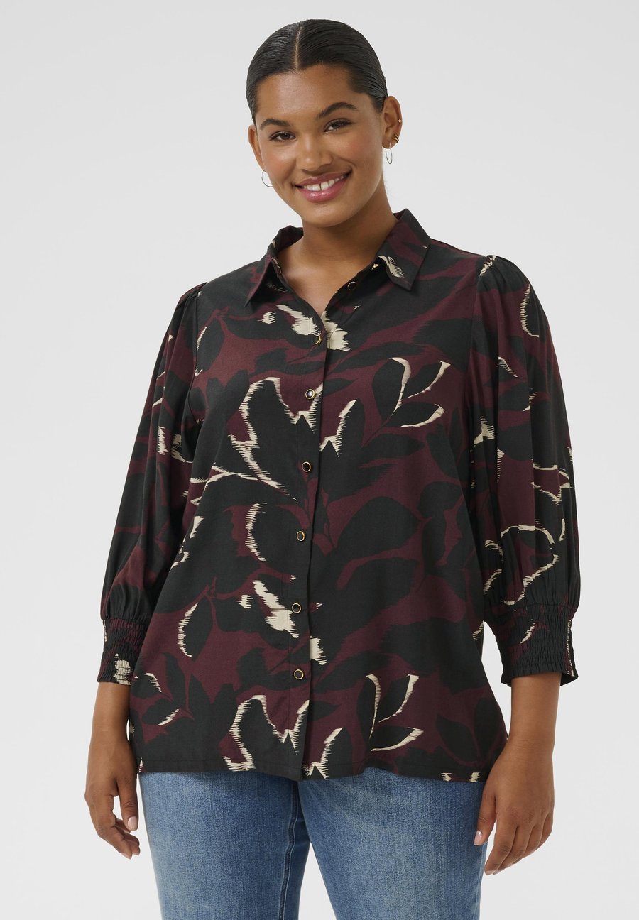 Блуза Kaffe Curve MILANA, Windsor Wine/Black Flower/Bordeaux
Блуза Kaffe Curve MILANA, Windsor Wine/Black Flower/Bordeaux