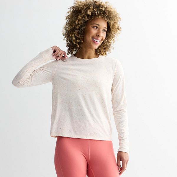 Женский топ для активного отдыха Tek Gear, Ivory Tusk Speckle
Женский топ для активного отдыха Tek Gear, Ivory Tusk Speckle