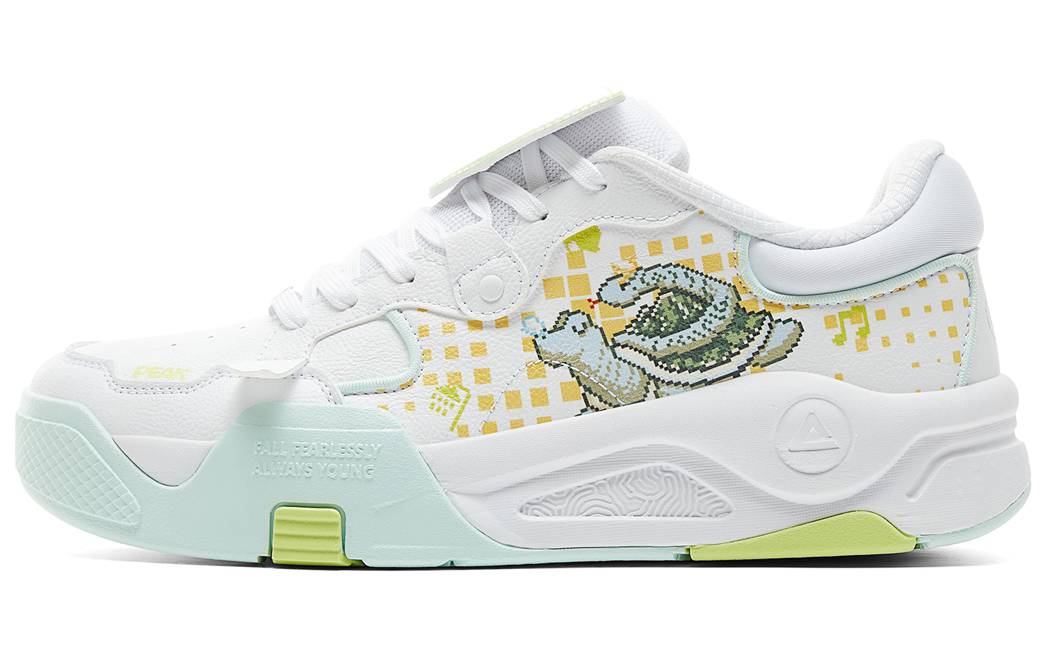 PEAK Кроссовки для скейтбординга мужские низкие Baymax/Acid Green
PEAK Кроссовки для скейтбординга мужские низкие Baymax/Acid Green