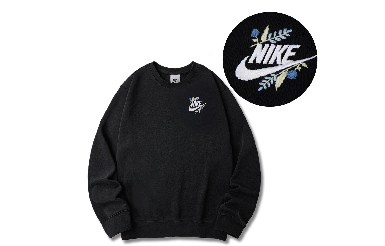 Толстовка унисекс черная Nike, черный
Толстовка унисекс черная Nike, черный