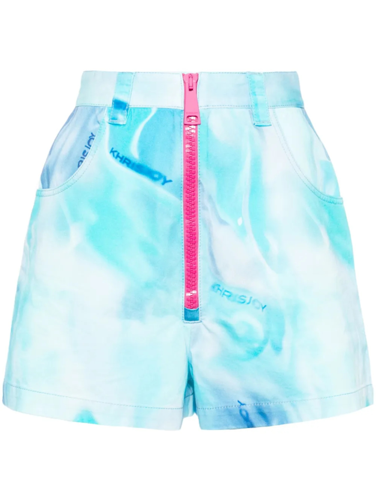 Khrisjoy шорты Horus с принтом, синий
Khrisjoy шорты Horus с принтом, синий