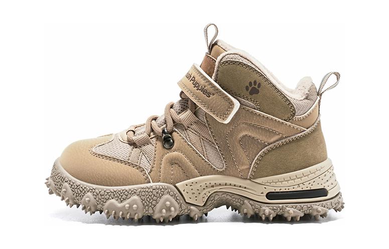 Нескользящие, износостойкие, легкие, противоударные, детские кроссовки для повседневной носки Hush Puppies, хаки 
Нескользящие, износостойкие, легкие, противоударные, детские кроссовки для повседневной носки Hush Puppies, хаки