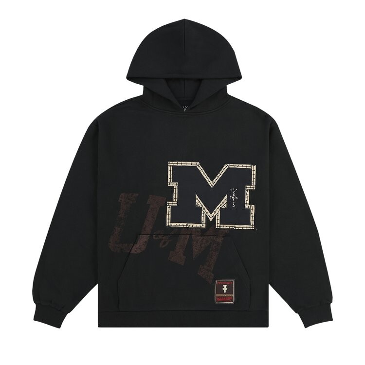 Худи Cactus Jack By Travis Scott Cactus Jack by Travis Scott x Mitchell & Ness University Of Michigan Hoodie, черный
Худи Cactus Jack By Travis Scott Cactus Jack by Travis Scott x Mitchell & Ness University Of Michigan Hoodie, черный