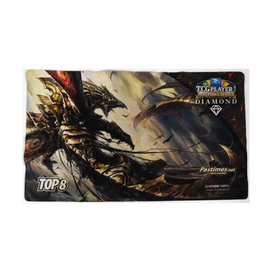 Серия TCGPlayer MaxPoint — игровой коврик Diamond (8 лучших), Playmats (GamerMats)
Серия TCGPlayer MaxPoint — игровой коврик Diamond (8 лучших), Playmats (GamerMats)