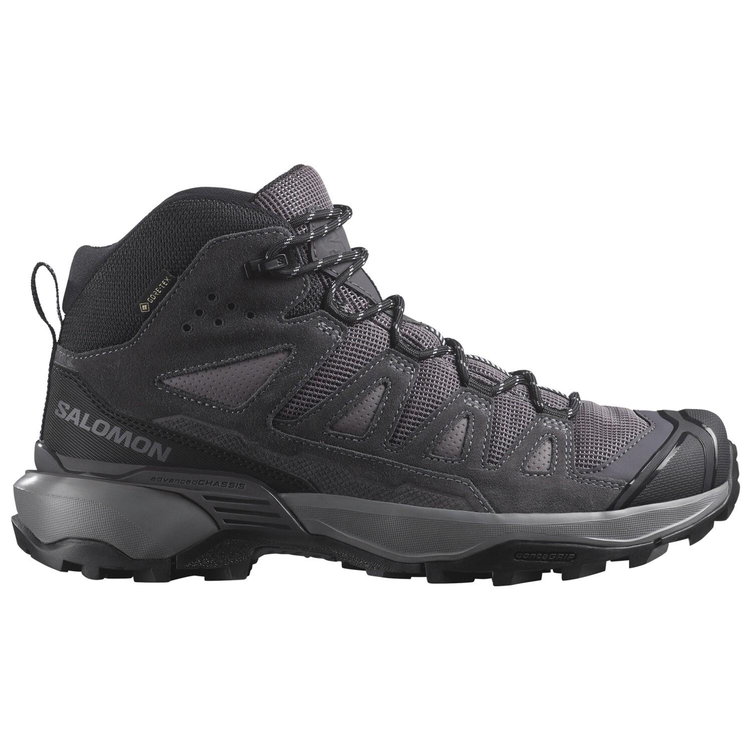 Походная обувь Salomon X Ultra 360 Leather Mid GORE-TEX, цвет Shark/Nine Iron/Cloud Gray
Походная обувь Salomon X Ultra 360 Leather Mid GORE-TEX, цвет Shark/Nine Iron/Cloud Gray