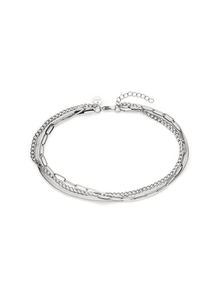 s.Oliver Многослойный браслет из нержавеющей стали серебристого цвета
s.Oliver Многослойный браслет из нержавеющей стали серебристого цвета