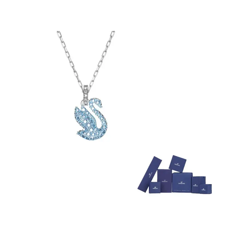 Swarovski Родированное ожерелье женское голубое
Swarovski Родированное ожерелье женское голубое
