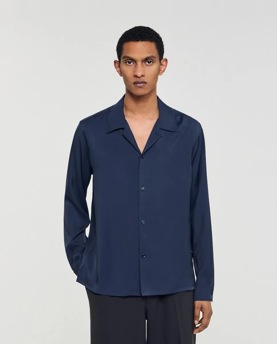 Свободная мужская рубашка Sandro, темно-синий
Свободная мужская рубашка Sandro, темно-синий