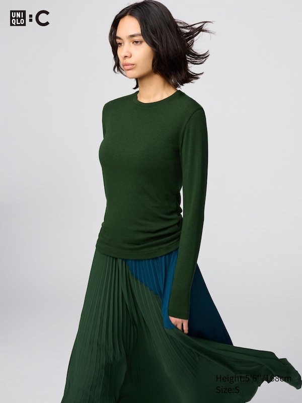 Футболка HEATTECH Extra Warm с добавлением кашемира Uniqlo, 54 green, Зеленый, Футболка HEATTECH Extra Warm с добавлением кашемира Uniqlo, 54 green
Футболка HEATTECH Extra Warm с добавлением кашемира Uniqlo, 54 green, Зеленый, Футболка HEATTECH Extra Warm с добавлением кашемира Uniqlo, 54 green
