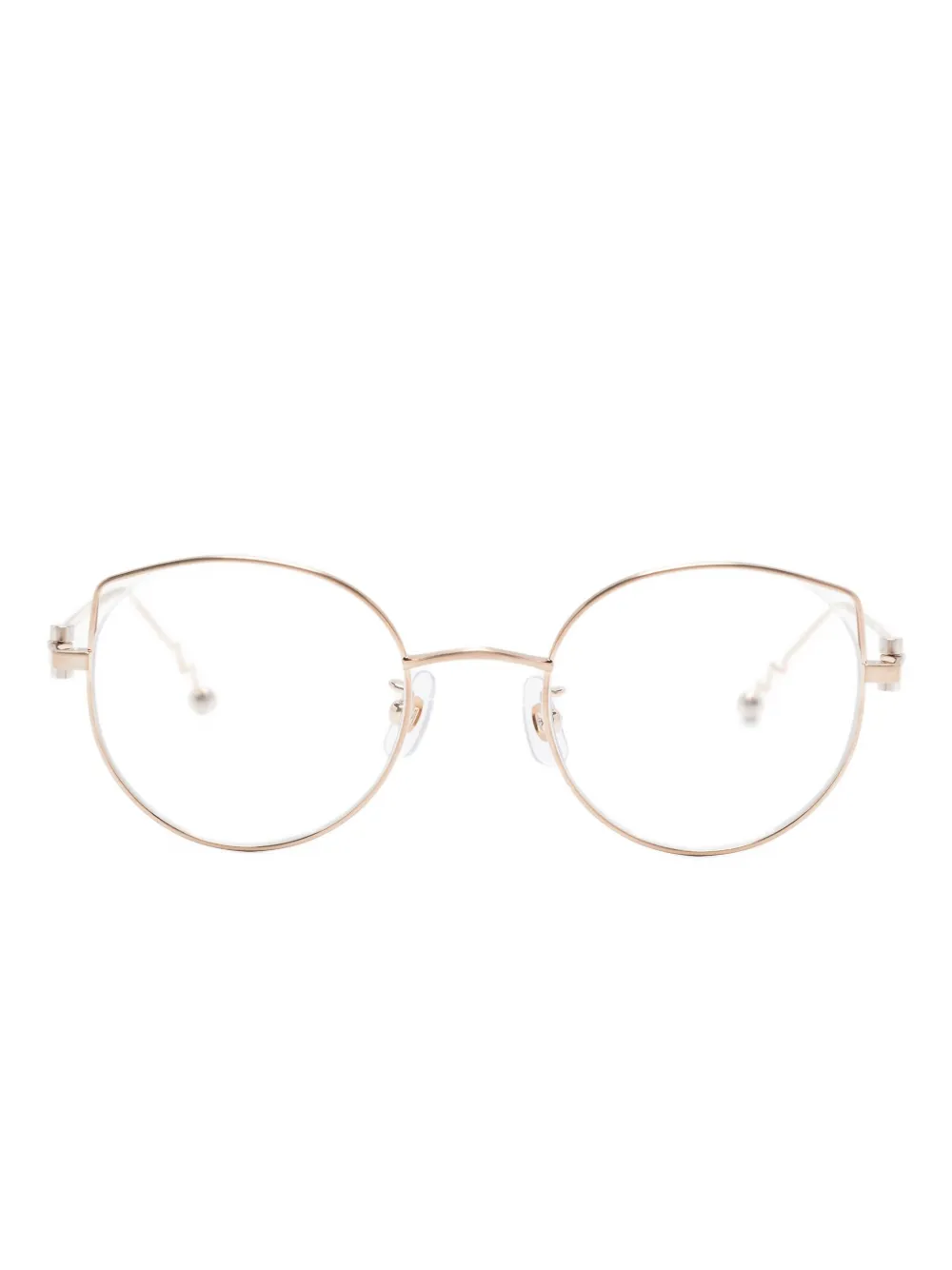 Очки в оправе 'кошачий глаз' Megane and Me, золотой
Очки в оправе 'кошачий глаз' Megane and Me, золотой