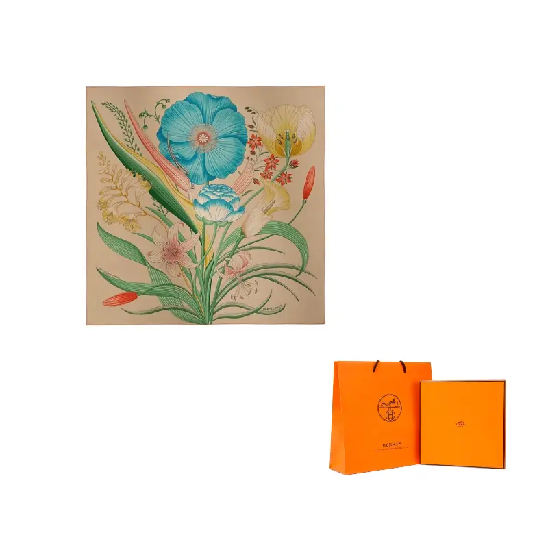 HERMES Шелковый шарф Mulberry Silk Scarves Women's Multicolor
HERMES Шелковый шарф Mulberry Silk Scarves Women's Multicolor