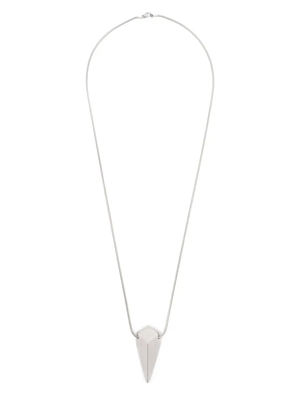 Колье с подвеской Rick Owens, серебяный
Колье с подвеской Rick Owens, серебяный