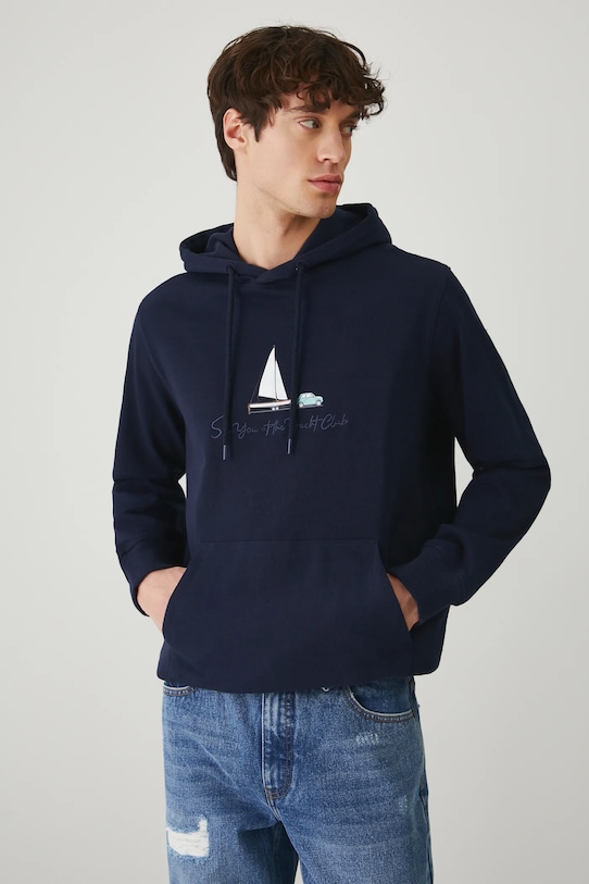 Хлопковая толстовка Medicine, темно-синий
Хлопковая толстовка Medicine, темно-синий