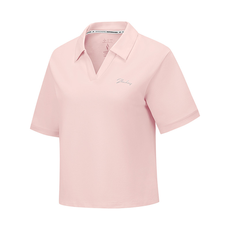 Skechers Футболка-поло GODRI SS25 женская Cloud Pink 053G
Skechers Футболка-поло GODRI SS25 женская Cloud Pink 053G