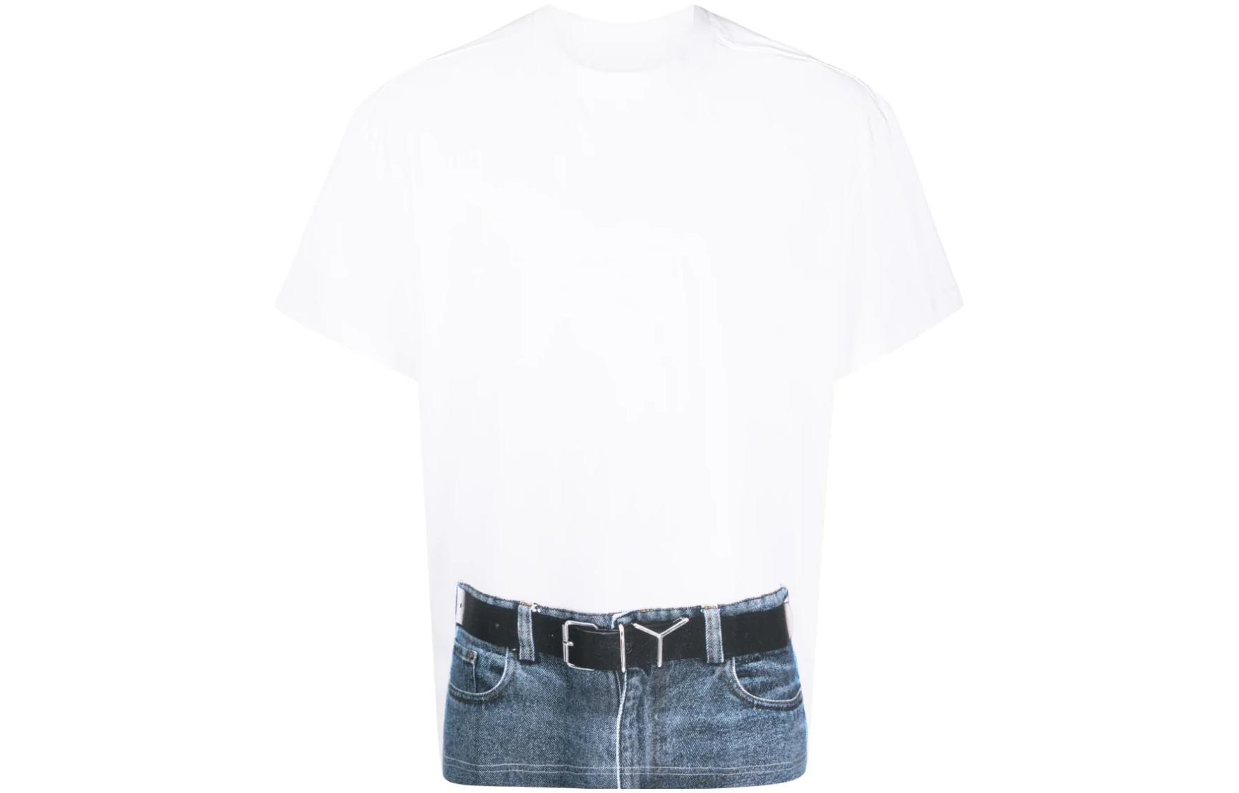 Футболка с принтом Trompe L'Oeil Belt Y/Project, белый
Футболка с принтом Trompe L'Oeil Belt Y/Project, белый