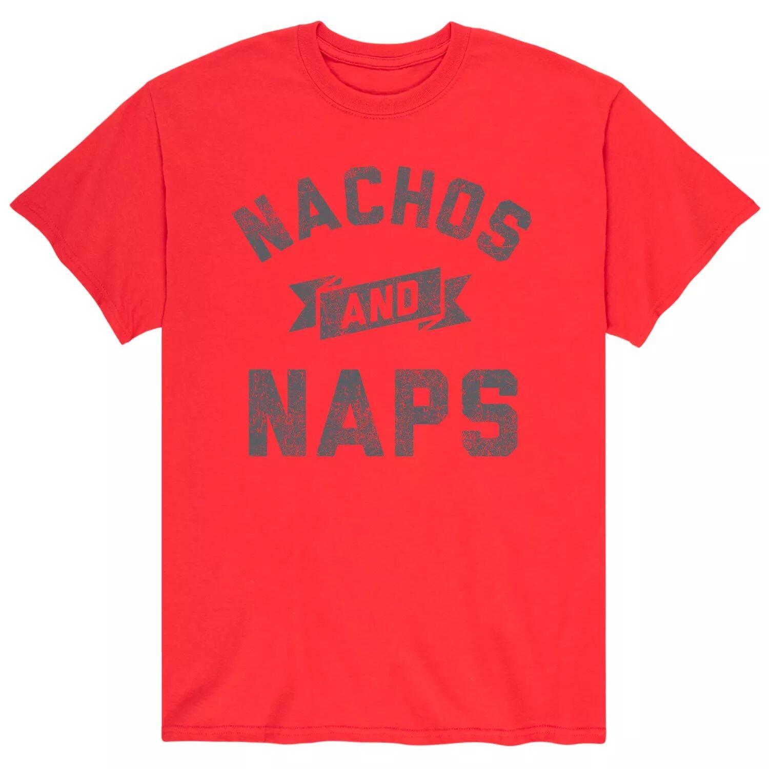 Мужская футболка Nachos And Naps Licensed Character
Мужская футболка Nachos And Naps Licensed Character