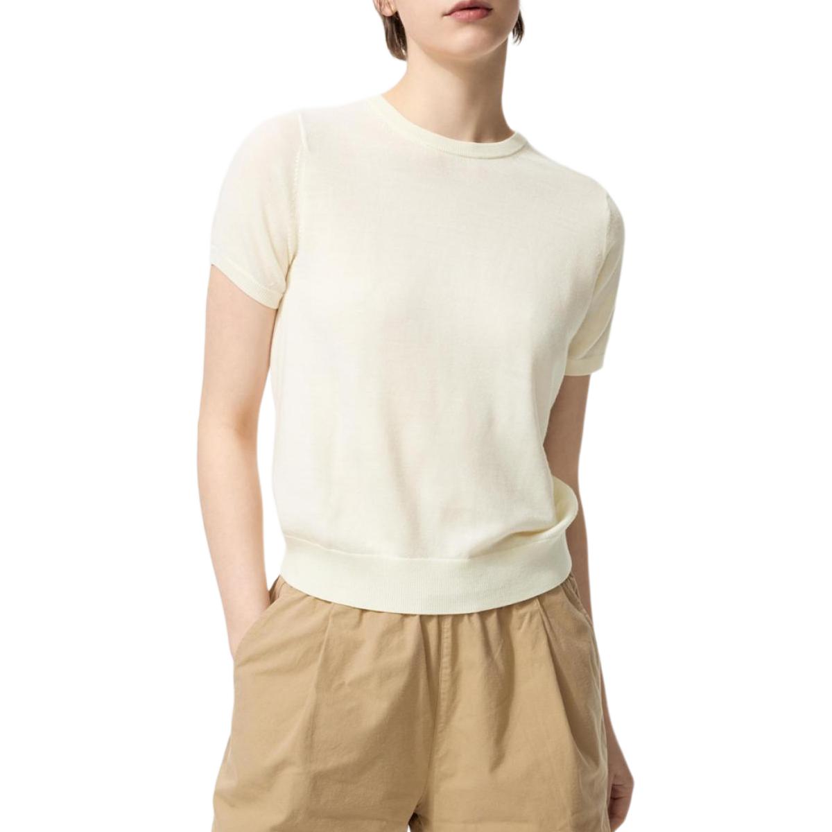 Свитер женский айвори UNIQLO, слоновая кость
Свитер женский айвори UNIQLO, слоновая кость