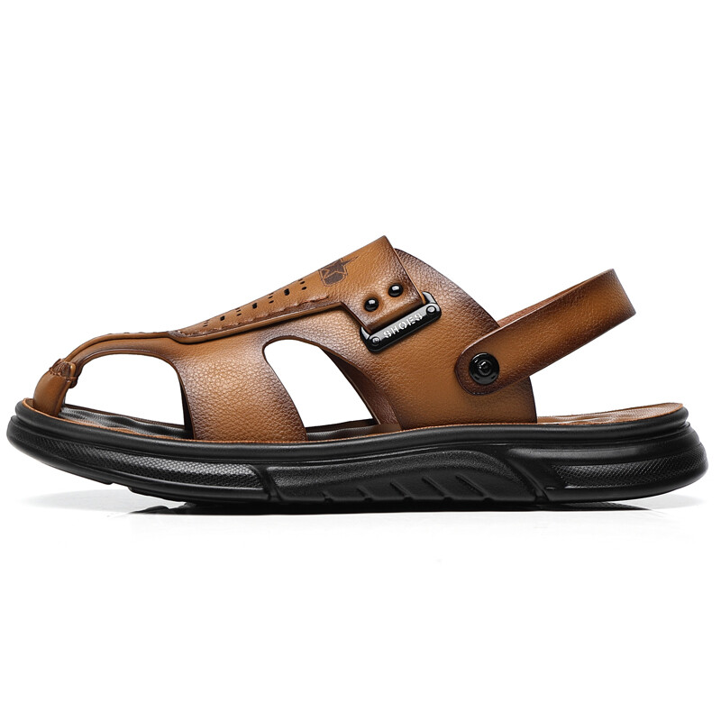 Пляжные сандалии мужские Zuwudong, цвет Light Brown 
Пляжные сандалии мужские Zuwudong, цвет Light Brown