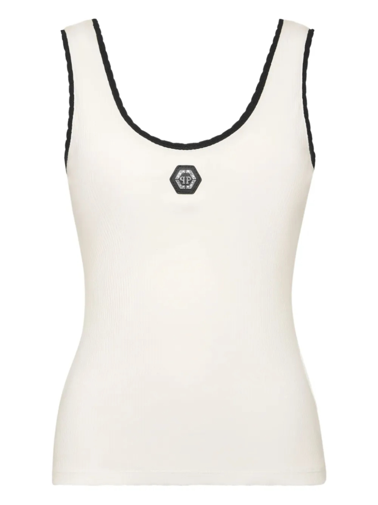 Ребристая майка Philipp Plein, белый
Ребристая майка Philipp Plein, белый