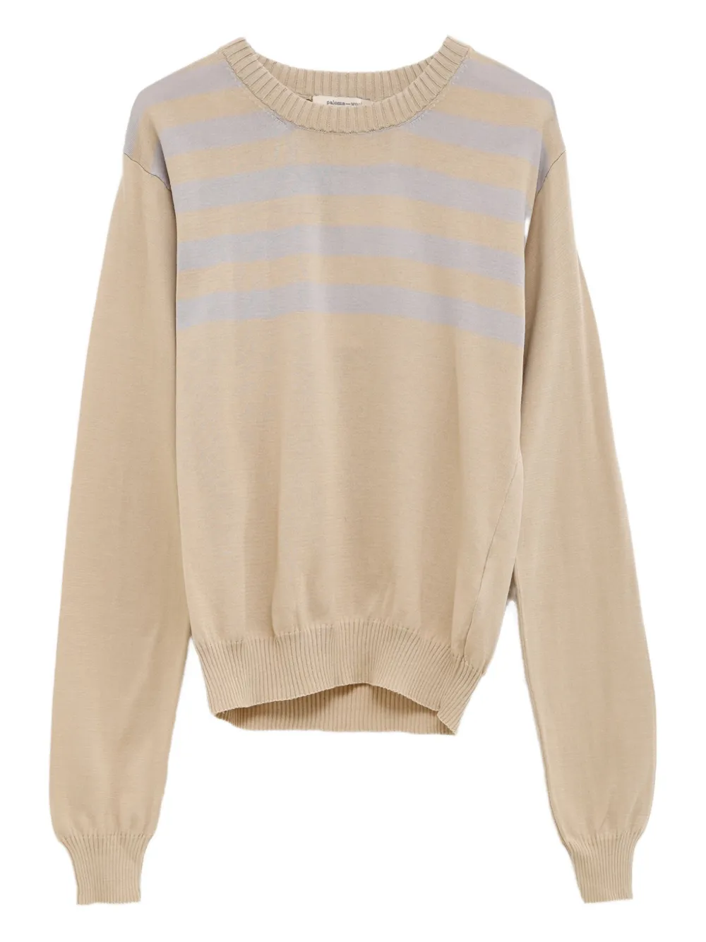 Полосатый свитер Salim с круглым вырезом Paloma Wool, нейтральный
Полосатый свитер Salim с круглым вырезом Paloma Wool, нейтральный