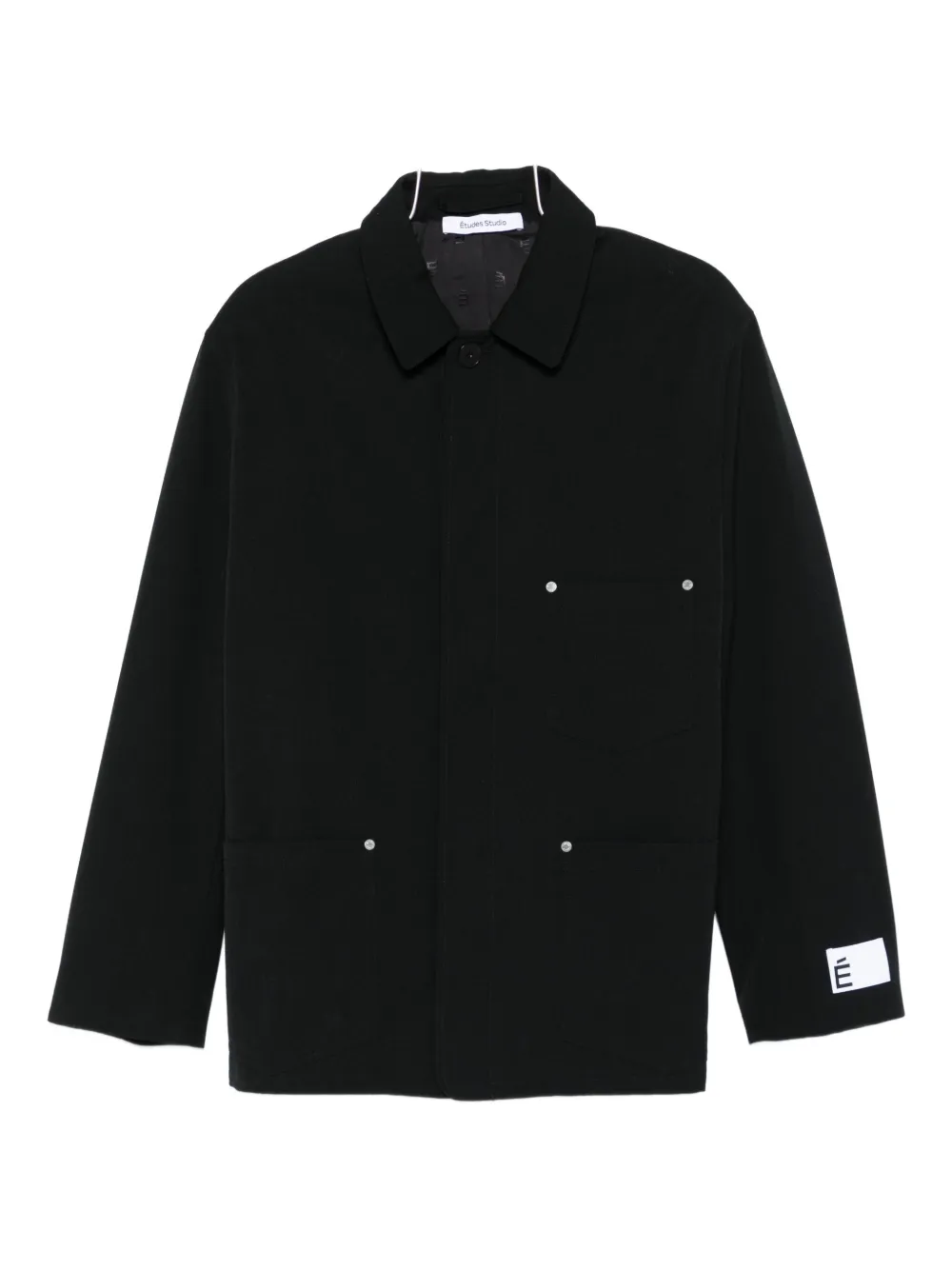 Куртка с застежкой на пуговицы и карманами Études Studio, черный
Куртка с застежкой на пуговицы и карманами Études Studio, черный
