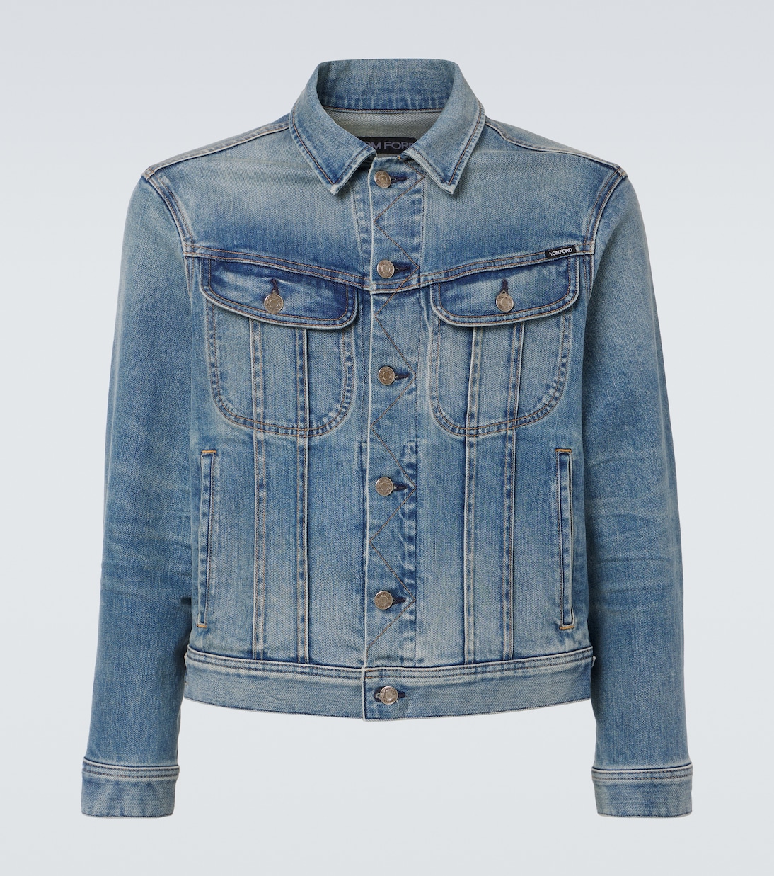 Джинсовая куртка Icon Tom Ford, Washed Indigo
Джинсовая куртка Icon Tom Ford, Washed Indigo