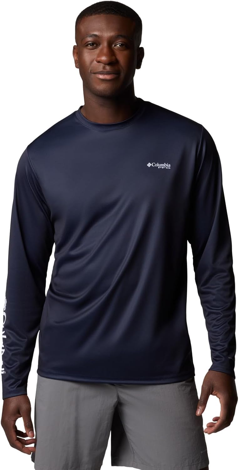 Columbia мужская футболка с длинным рукавом Terminal Tackle PFG Tarpon Rise, Collegiate Navy/Marlin Rise
Columbia мужская футболка с длинным рукавом Terminal Tackle PFG Tarpon Rise, Collegiate Navy/Marlin Rise