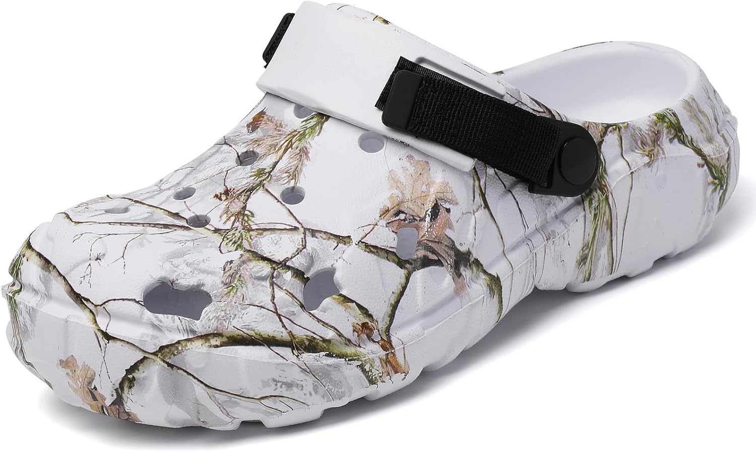 Классические садовые сабо CERYTHRINA для мужчин: домашние шлепанцы без застежек - удобная водонепроницаемая обувь из ЭВА для садоводства, прогулок и повседневного использования, белый
Классические садовые сабо CERYTHRINA для мужчин: домашние шлепанцы без застежек - удобная водонепроницаемая обувь из ЭВА для садоводства, прогулок и повседневного использования, белый